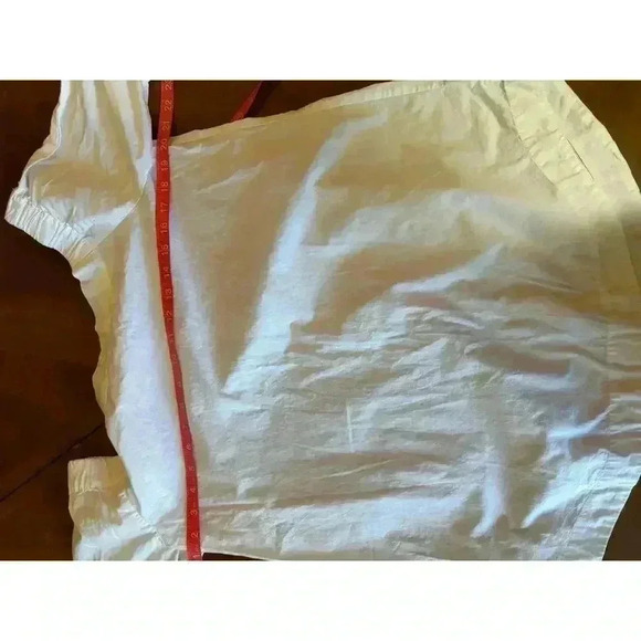 Free People size top size medium off the shoulder knot ties on the sleeves - Picture 6 of 7